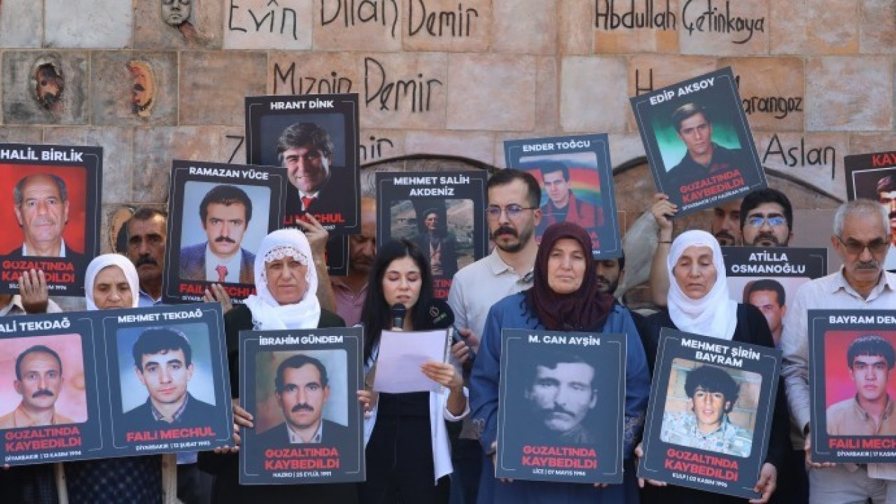 Kayıp yakınları Diyarbakır, Batman, İzmir ve Hakkari'den seslendi: 'Geçmişle yüzleşme sağlanmalı'