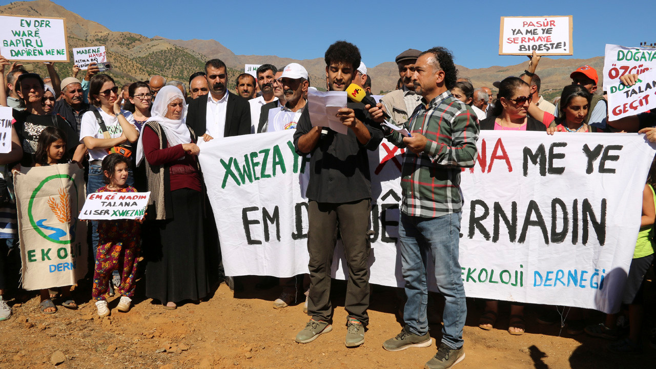 Kasor Havzası’ndaki madene tepki: '25 bin kişinin içme suyu yok olacak'