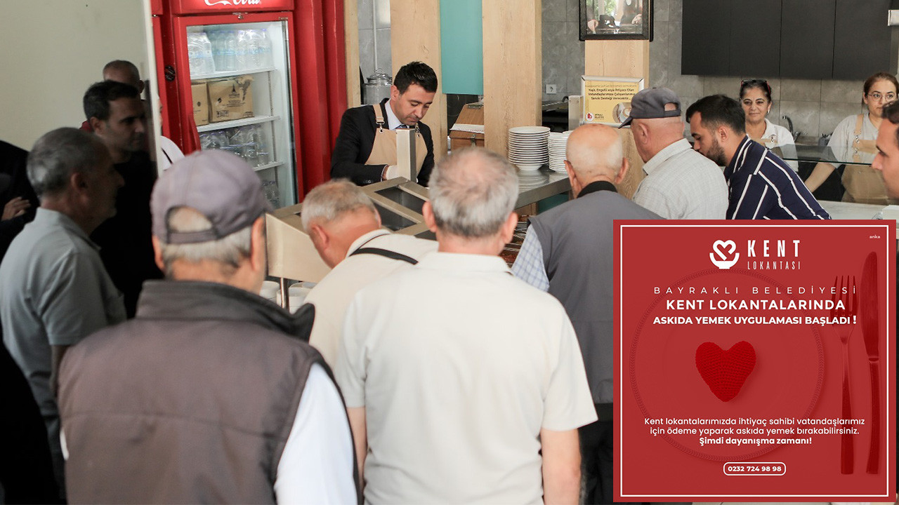 'Askıda ekmek' ve 'askıda tost'tan sonra şimdi de 'askıda yemek'