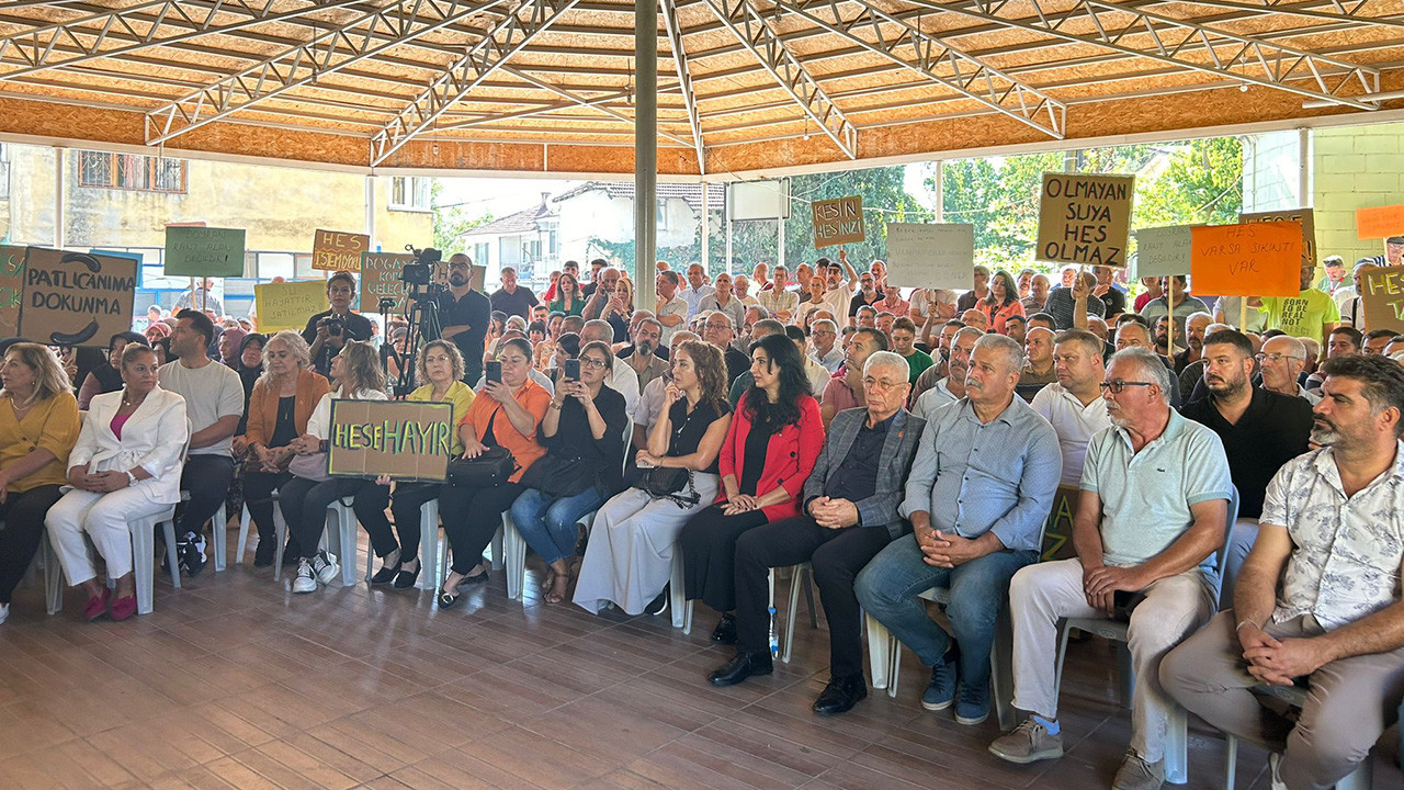 Bu kez AKP'liler de HES'e karşı