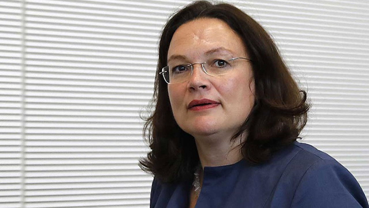 'Sosyal Demokratların en güçlü başkan adayı Nahles'