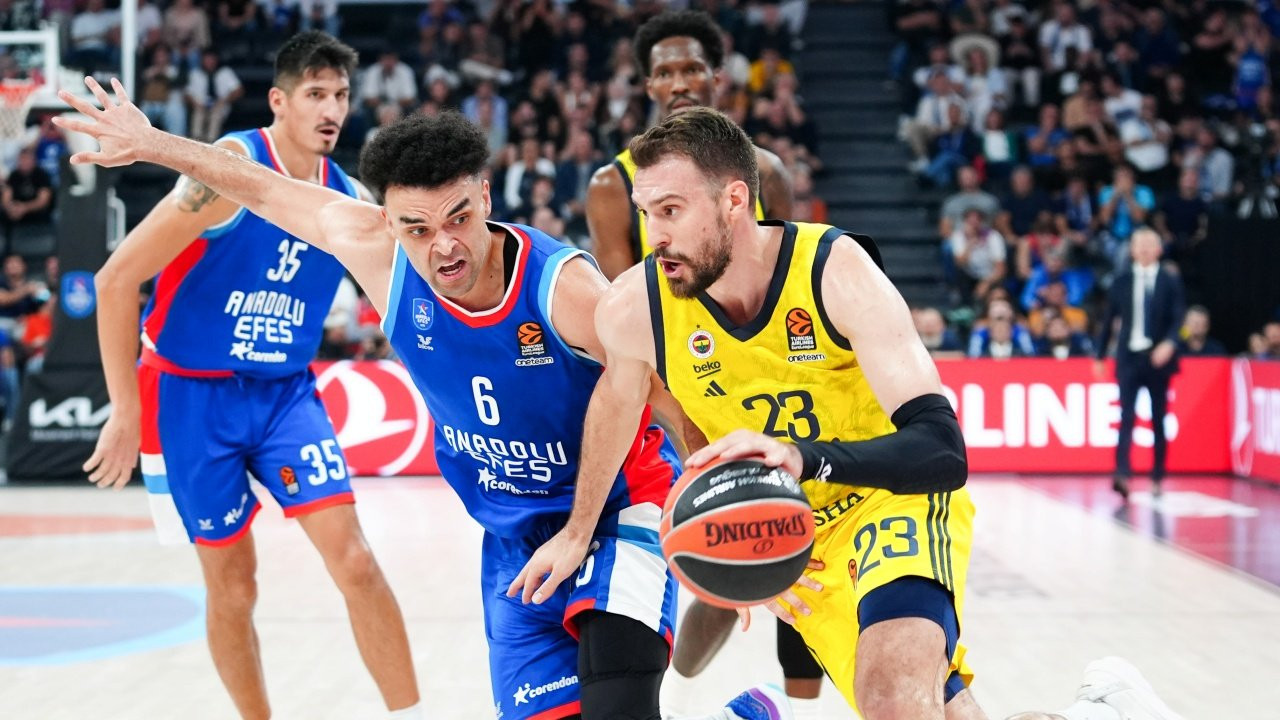 Euroleague'deki derbide kazanan Fenerbahçe Beko oldu