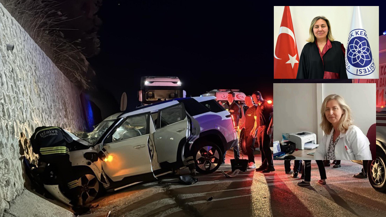 Tekirdağ'da trafik kazası: İki doktor öldü, iki doktor da yaralı