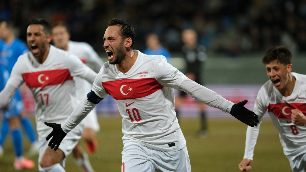 Türkiye, İzlanda'da geriden gelerek 4-2 kazandı