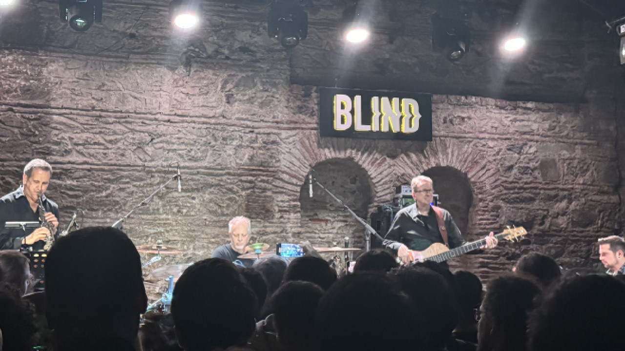 ABD'li davulcu Dave Weckl ve Tom Kennedy İstanbul'da konser verdi