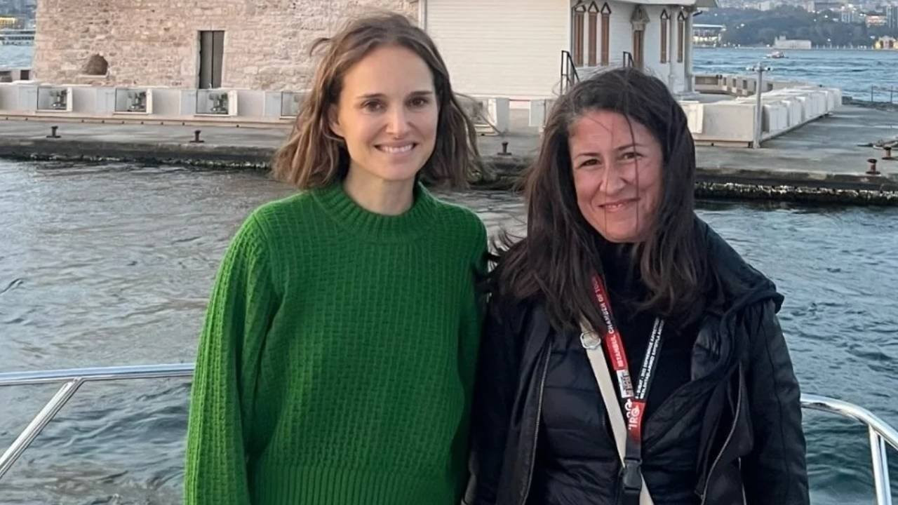 Oscar ödüllü oyuncu Natalie Portman İstanbul'da