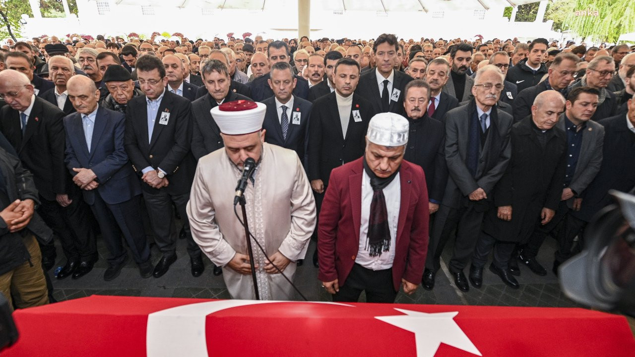 Özgür Özel ve Ekrem İmamoğlu Yüksel Çengel’in cenaze törenine katıldı