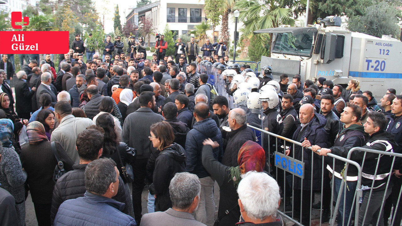 Urfa'da kayyım protestosunda gözaltına alınanlar adliyede