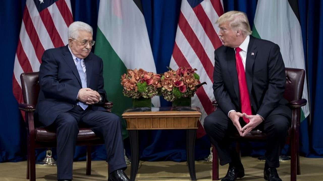 Filistin Devlet Başkanı Abbas, Trump'la görüştü: 'Barış için hazırız'