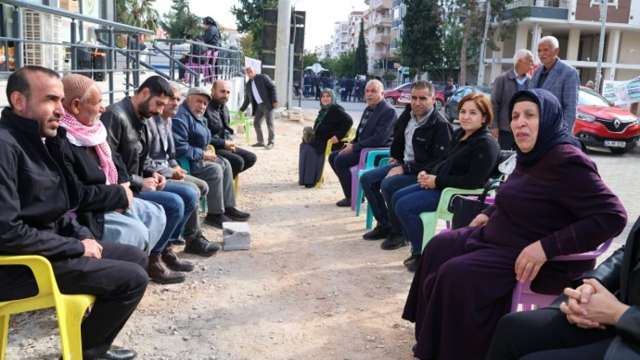 Emine Şenyaşar, Halfeti'deki kayyım nöbetinde