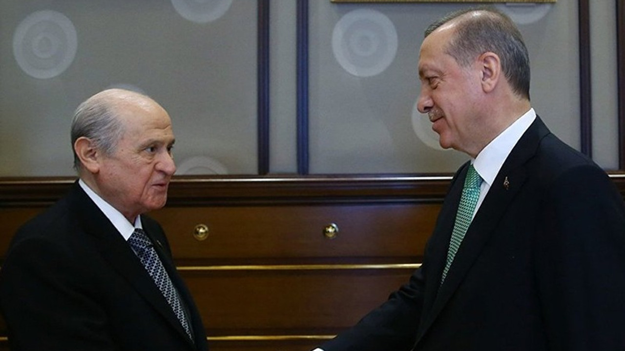 Erdoğan ve Bahçeli'den ittifak zirvesi