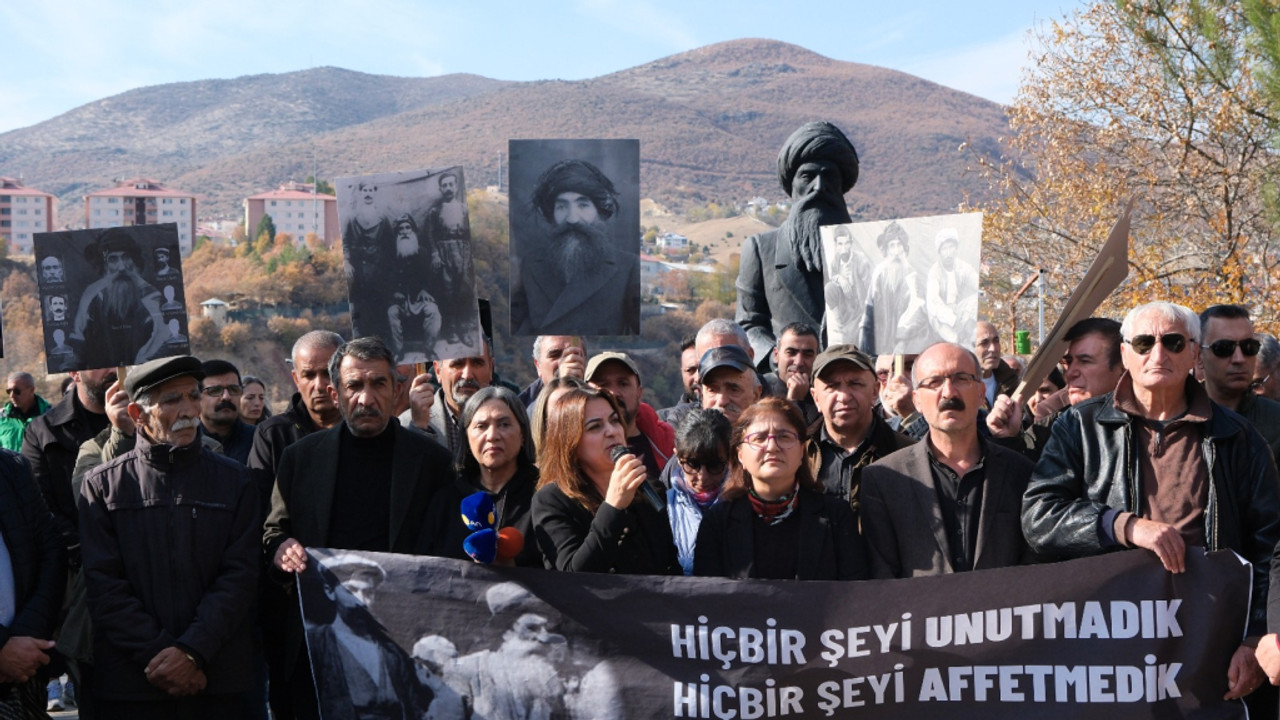 Seyit Rıza ve arkadaşları idam edilişlerinin 87'nci yılında anıldı... Koçyiğit: Dersim’e çok sefer oldu ama zafer olmadı