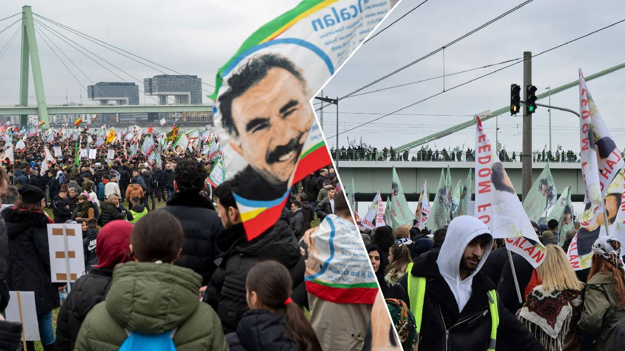 Köln'de 'Öcalan'a Özgürlük' yürüyüşü ve mitingi: Ömer Öcalan'dan 'Tecrit koşullarında çözüm olmaz, muhatap İmralı' mesajı