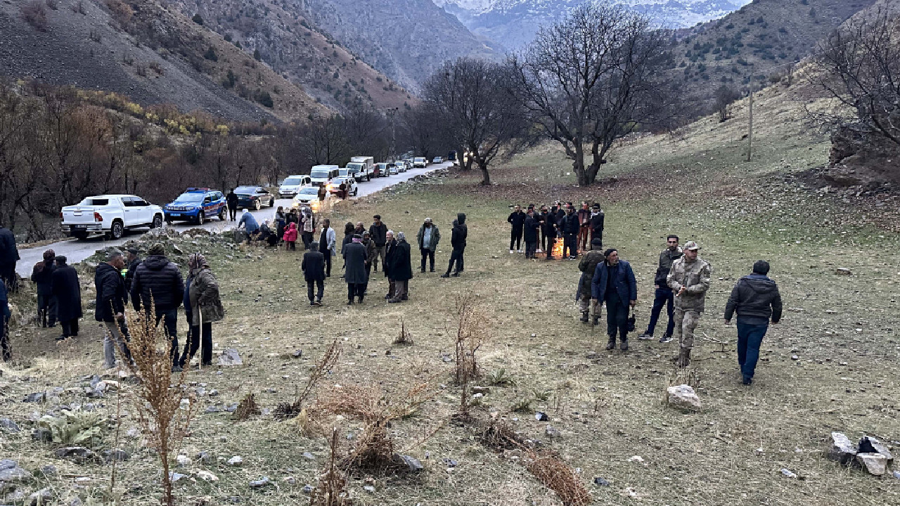 Van'da üzerine kaya parçaları düşen bir kişi öldü, bir kişi yaralandı