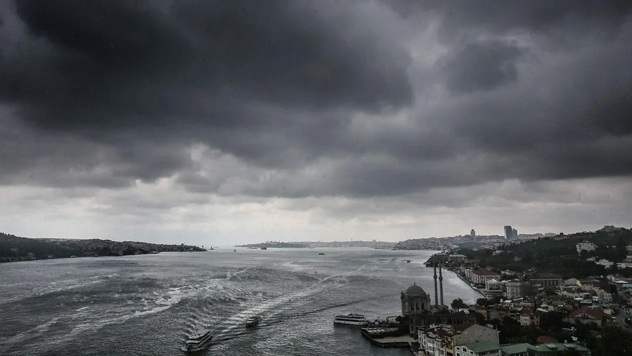 İstanbul'da kuvvetli fırtına uyarısı