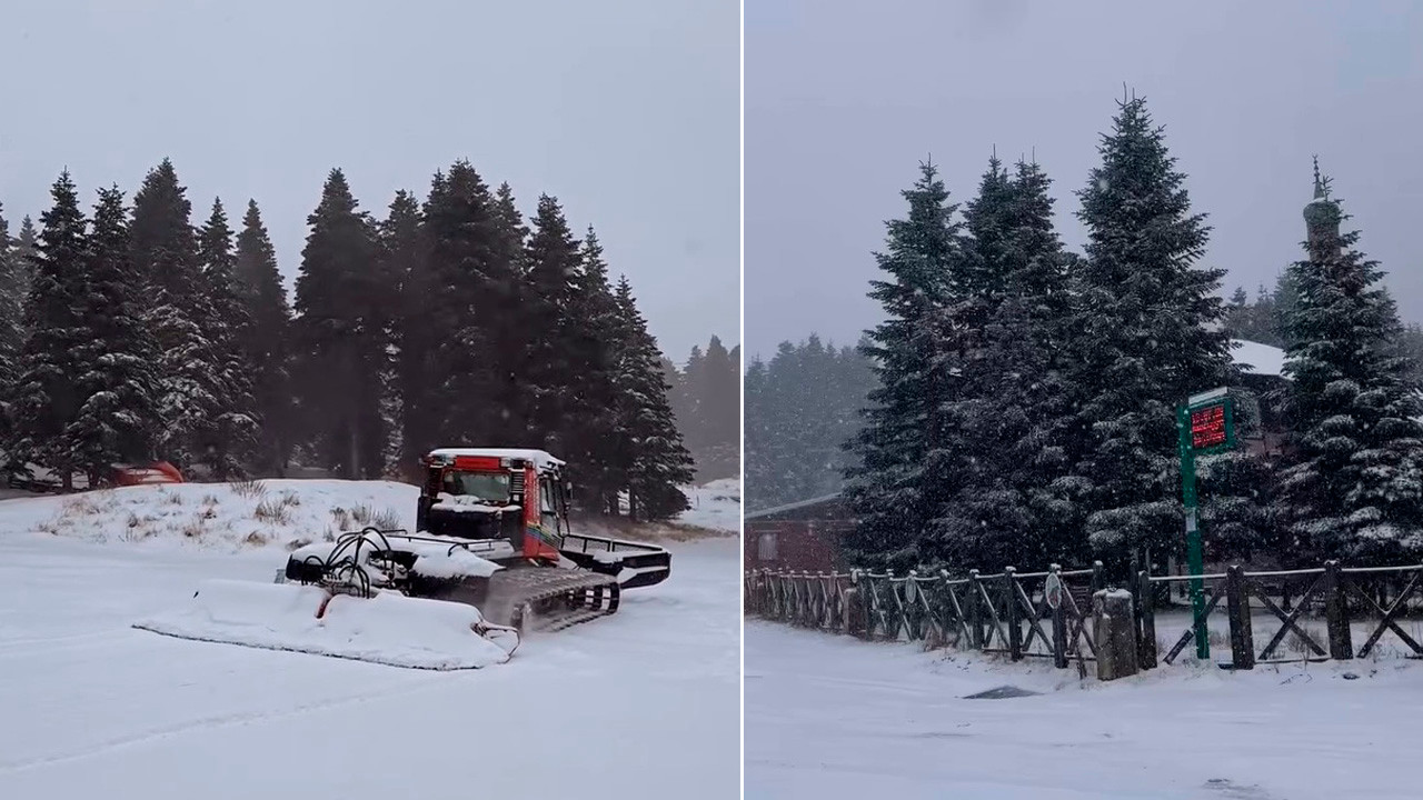 Uludağ’da kar kalınlığı 40 santimetreye ulaştı