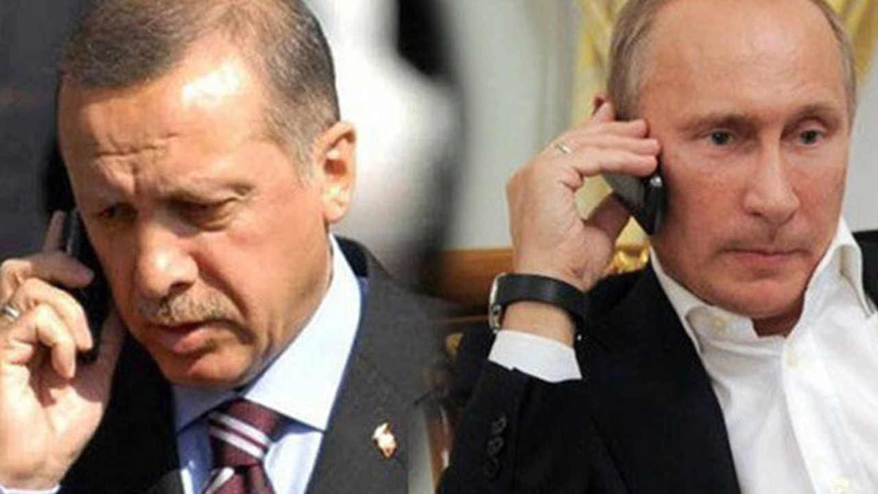 Erdoğan, Putin ile Afrin'i görüştü