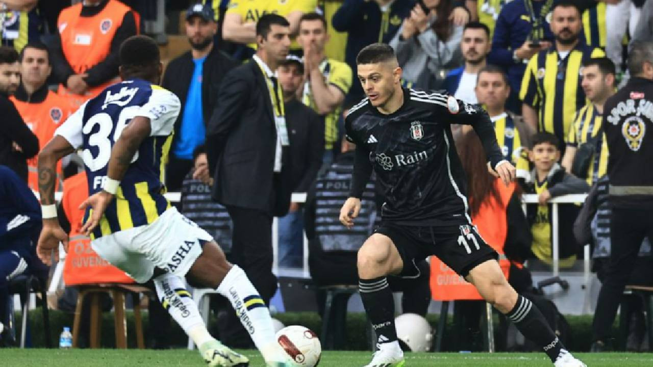 Büyük derbide kazanan Beşiktaş oldu: 1 - 0