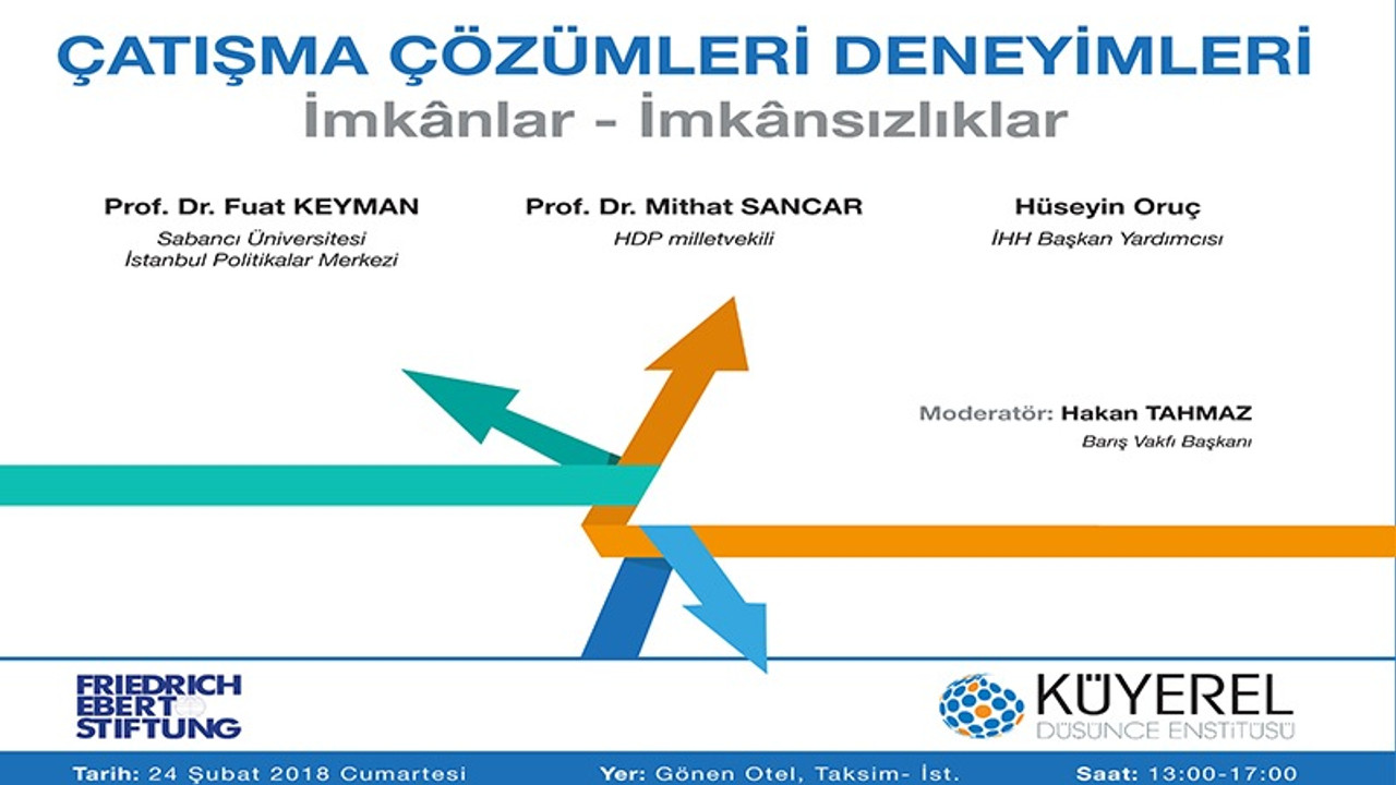 Çatışma çözümleri ve deneyimleri için konferans