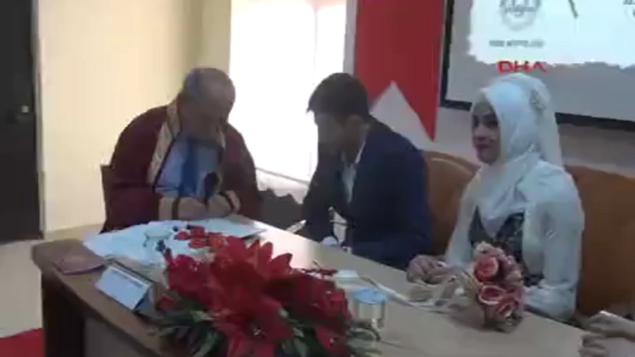 Niğde'de ilk kez müftü nikahı kıyıldı