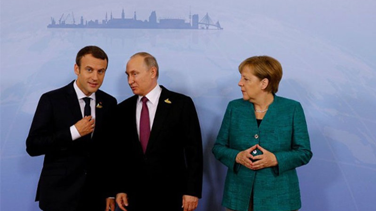 Merkel ve Macron, Putin ile Suriye ateşkesini görüşecek