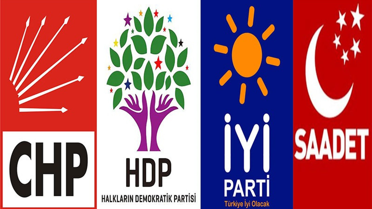 Muhalefet partileri: Tek adama karşı demokraside birleşelim