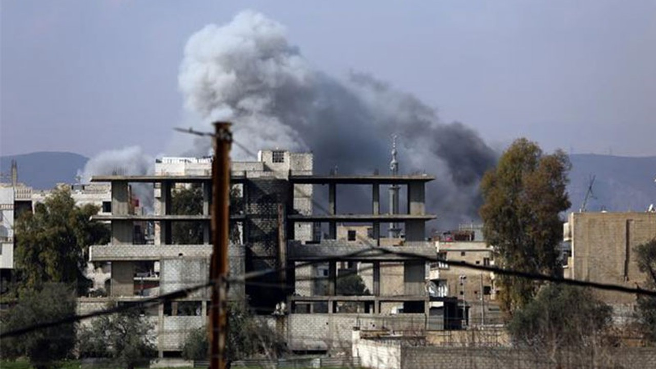 Doğu Guta'da bombardıman sürüyor