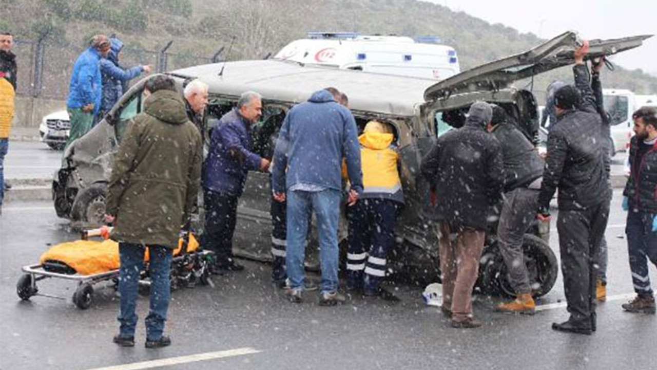 İstanbul'da zincirleme kaza