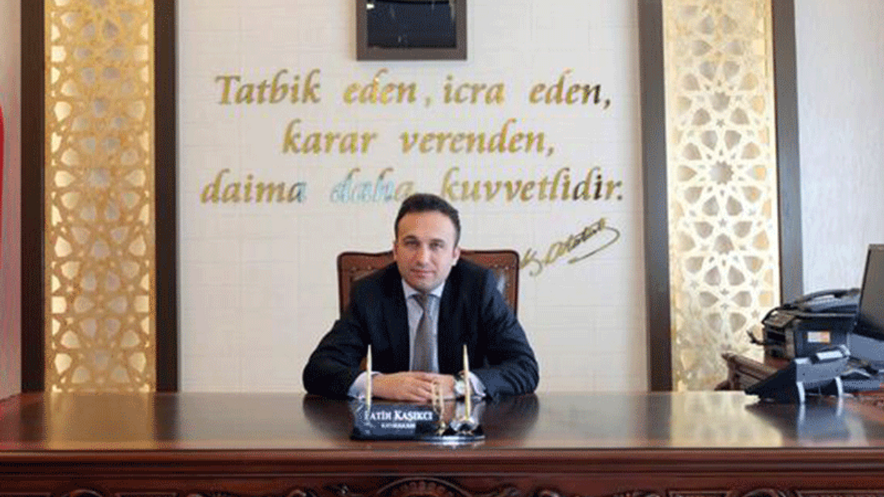 Kaymakam açığa alındı