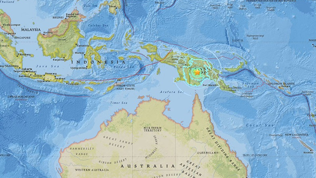 Papua Yeni Gine’de 6.7 büyüklüğünde deprem