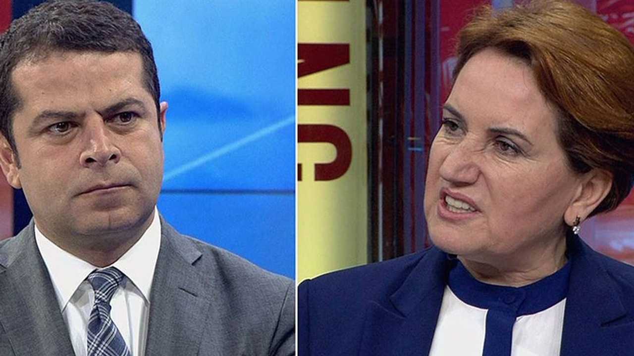 Meral Akşener'den Cüneyt Özdemir'e gazetecilik dersi