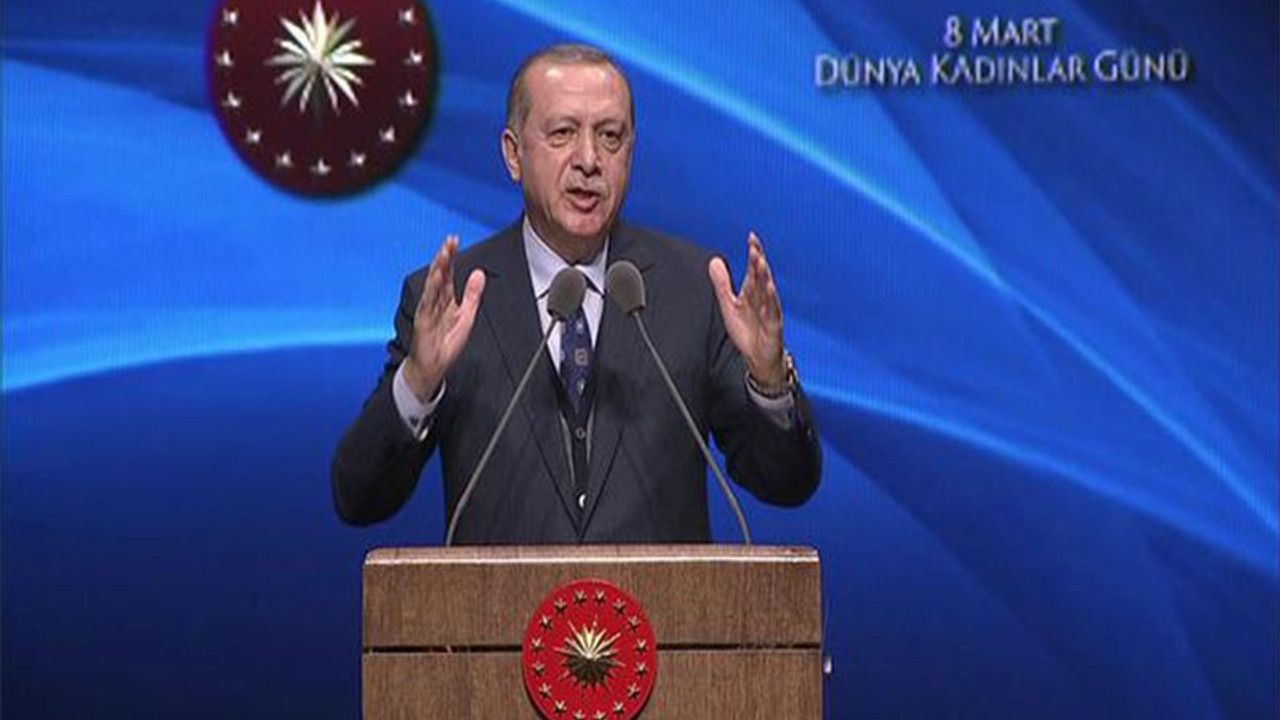 Erdoğan: Kadın haklarına duyarlı benden başka siyasetçi yok