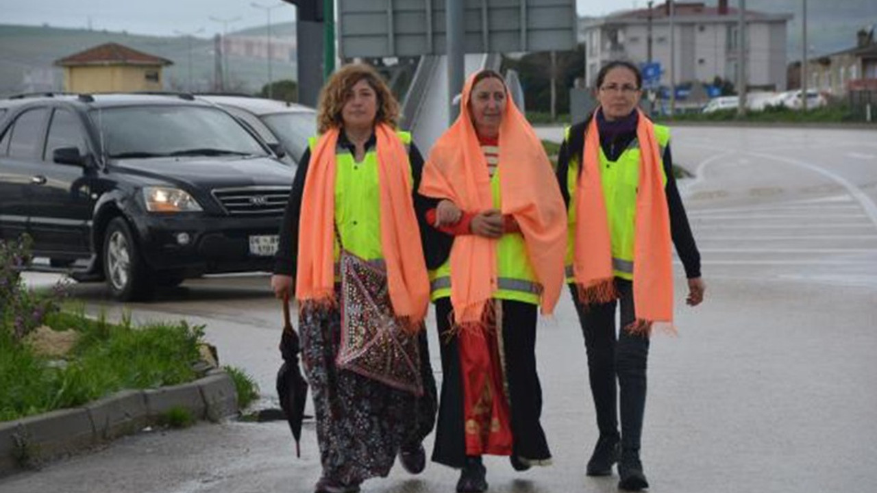 Beş günde 109 kilometre yol yürüdüler