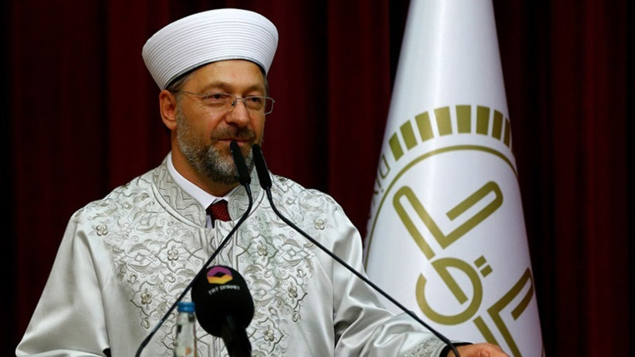 Diyanet İşleri Başkanı medyayı suçladı