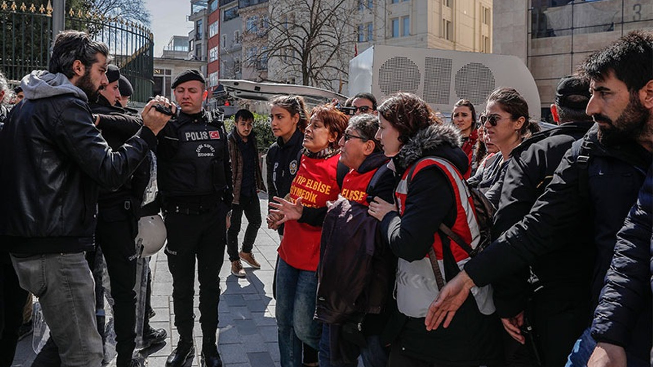 Silivri Cezaevi'ne yürümek istediler, gözaltına alındılar