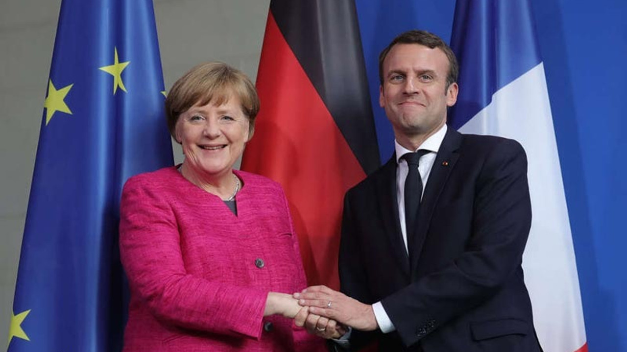 AB zirvesinden önce Merkel ve Macron buluşuyor