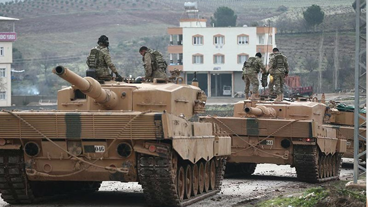 'Alman panzerleri Kürtlere karşı'