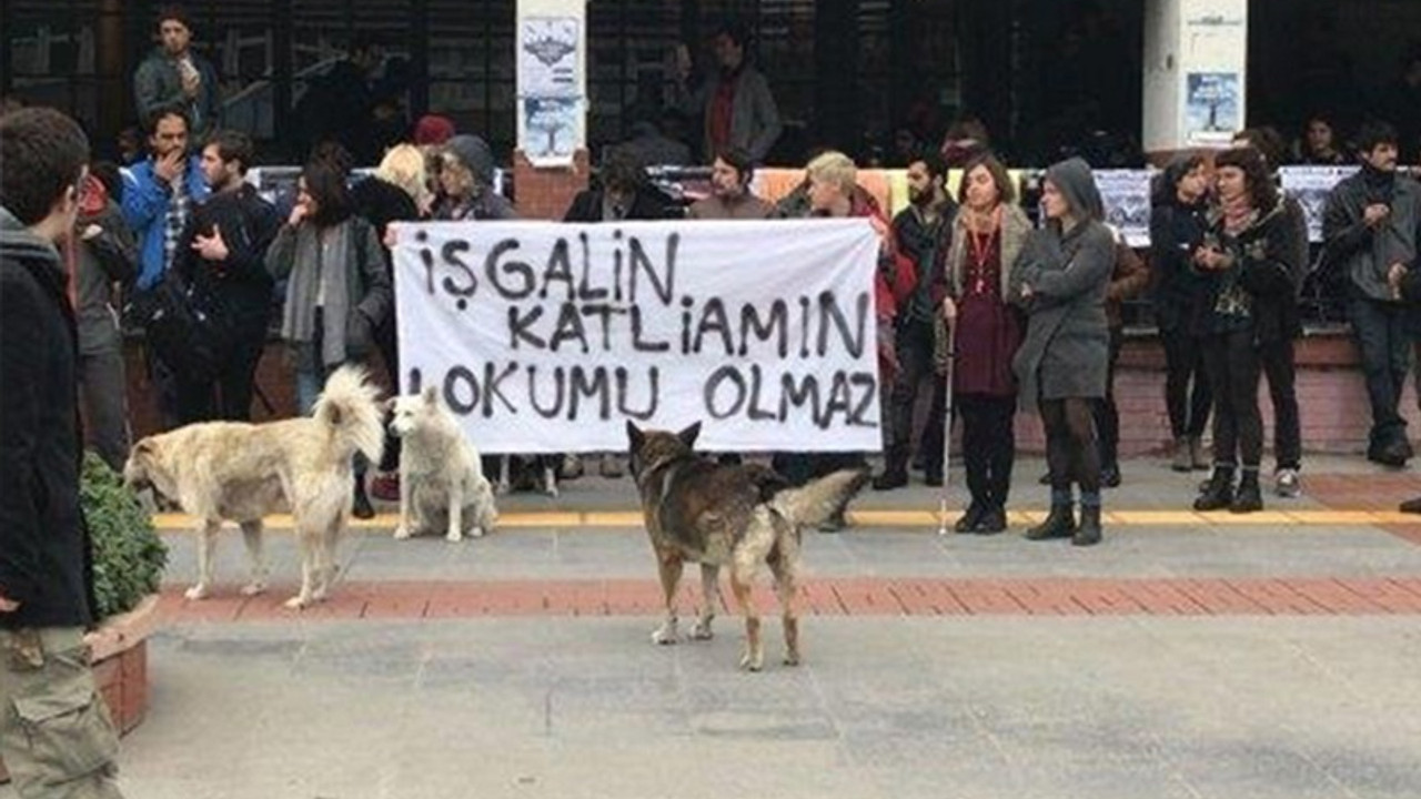 'İşgalin, katliamın lokumu olmaz' diyen öğrencilere soruşturma