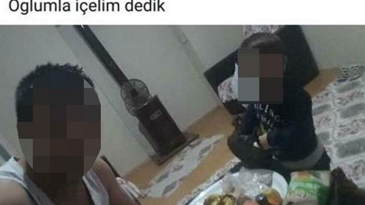 3 yaşındaki çocuğa alkollü içki içirdiler