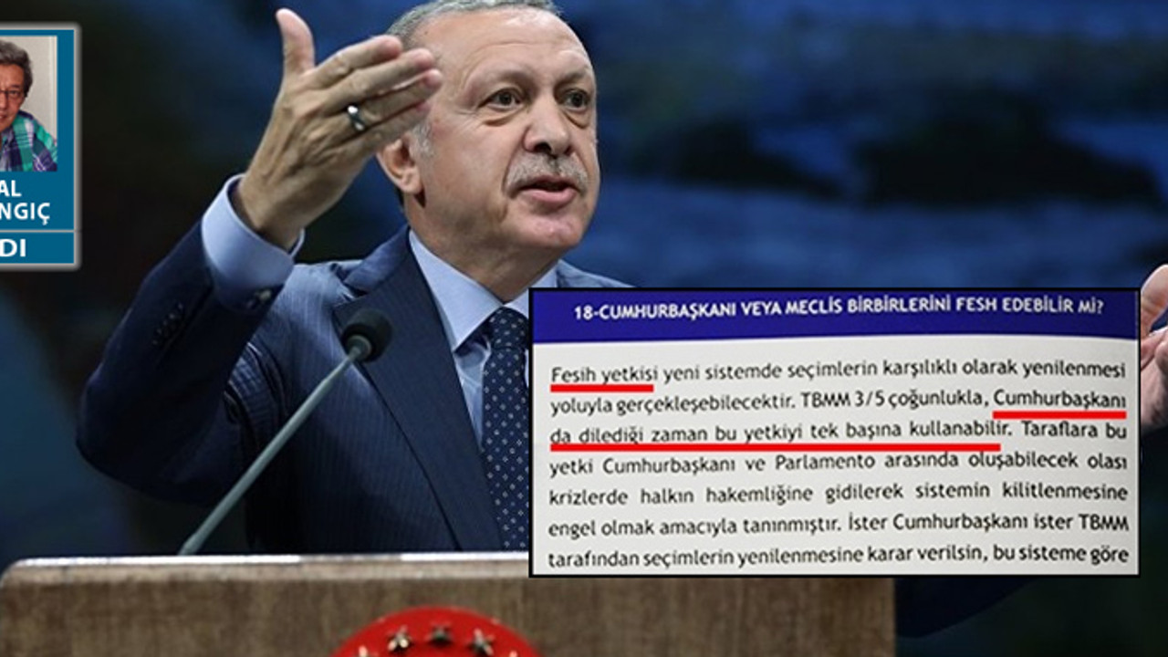 İyi ki Erdoğan sözünün eri çıkmadı, yoksa Cumhurbaşkansız kalacaktık!