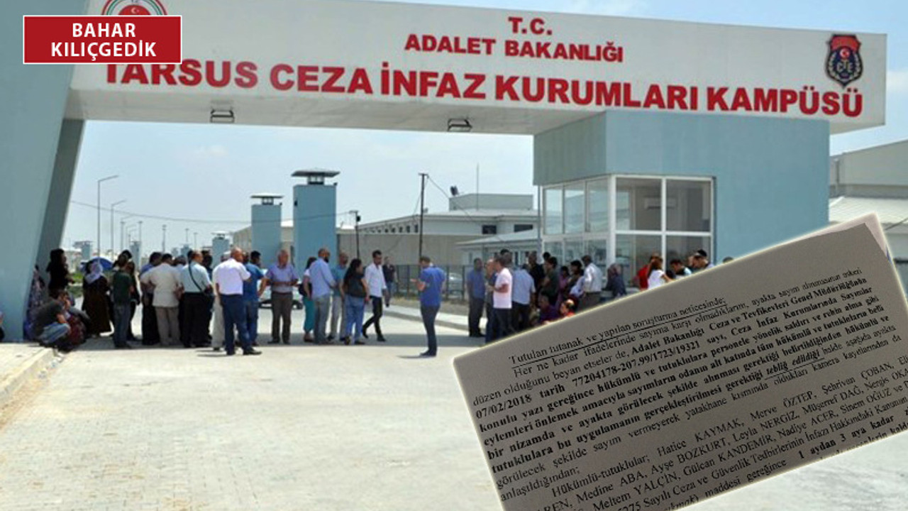 Askeri nizamı kabul etmeyen kadın mahpuslar hücre cezası aldı