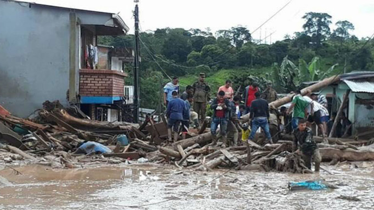 Kolombiya’da sel felaketi: 154 ölü