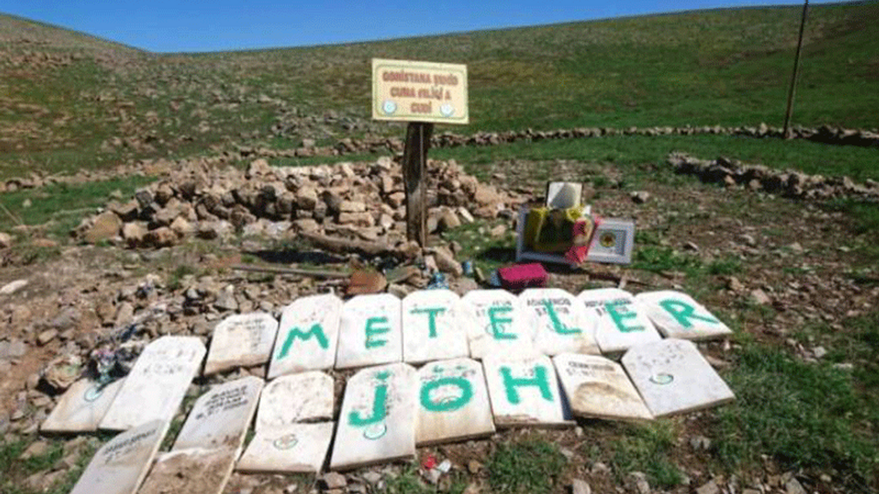 'JÖH' mezar taşlarına da el attı!