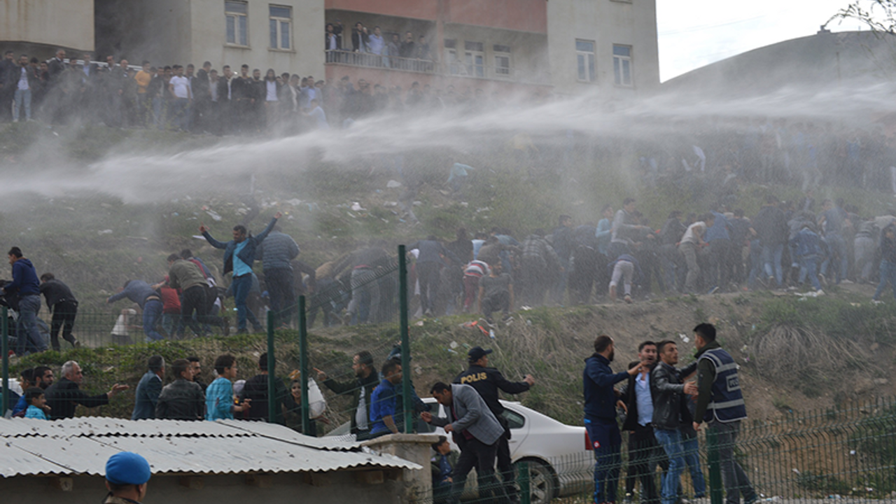 Hakkari'de futbol maçı sonrası olay