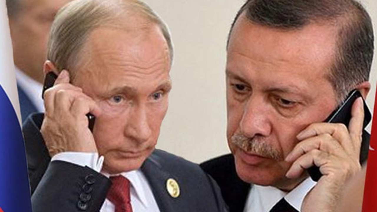 Erdoğan ve Putin, Suriye'yi görüştü