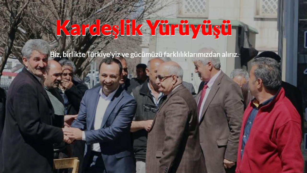 Cumhurbaşkanı aday adayı Diyarbakır’a yürüyor