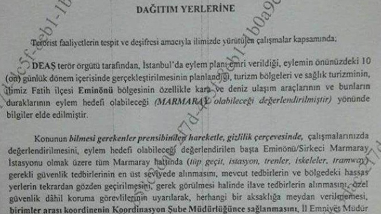 İstanbul Emniyeti'nden IŞİD uyarısı: 10 güne dikkat!