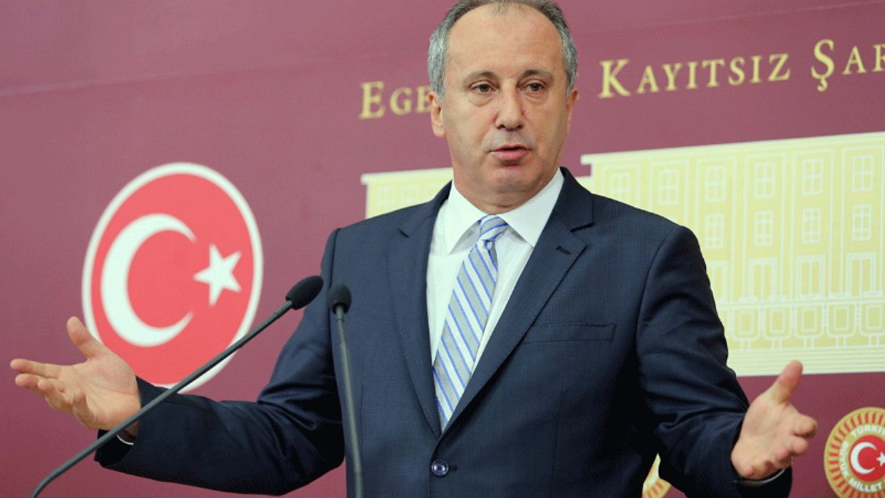 Erdoğan'ın tehditlerine Muharrem İnce'den cevap