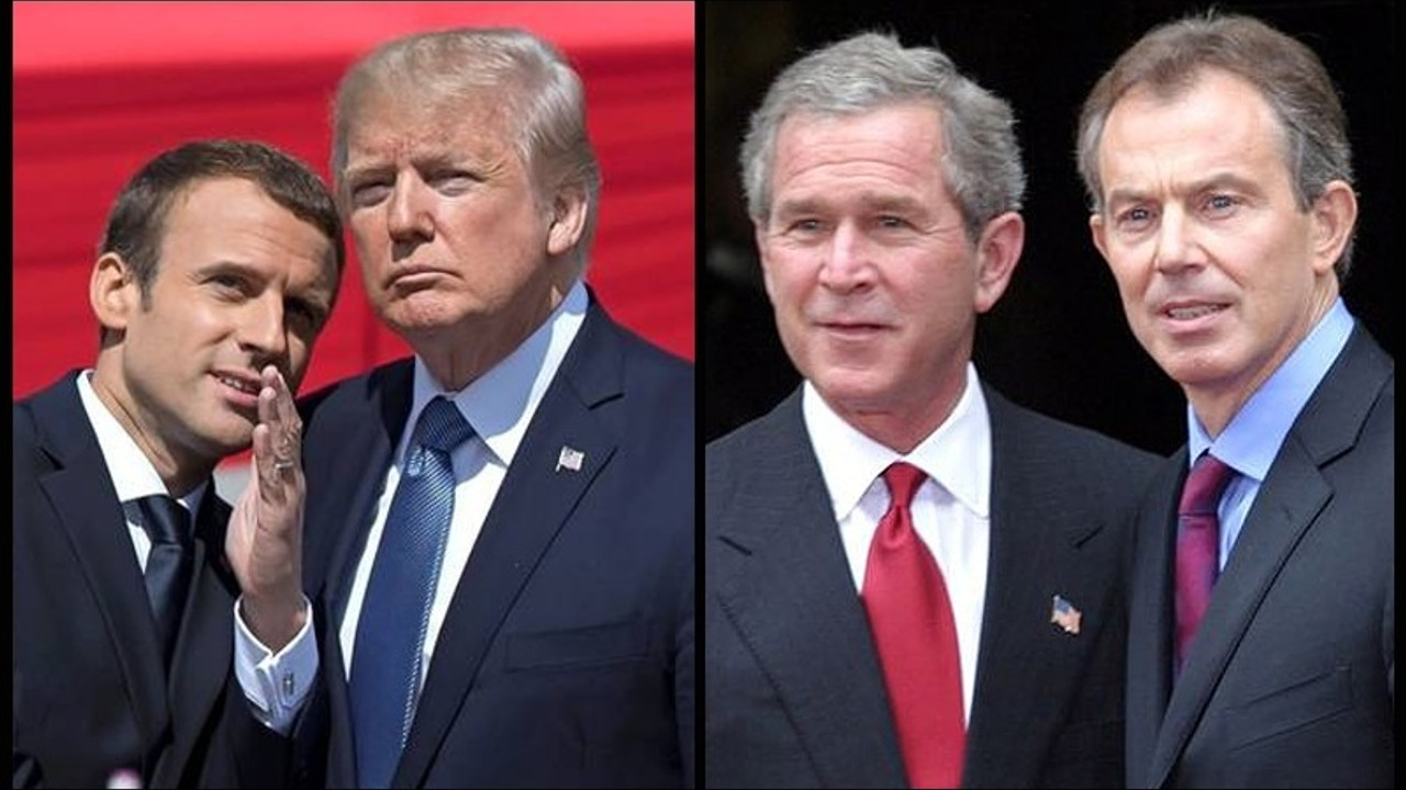 Trump ve Macron yeni Bush ve Blair olabilir mi?