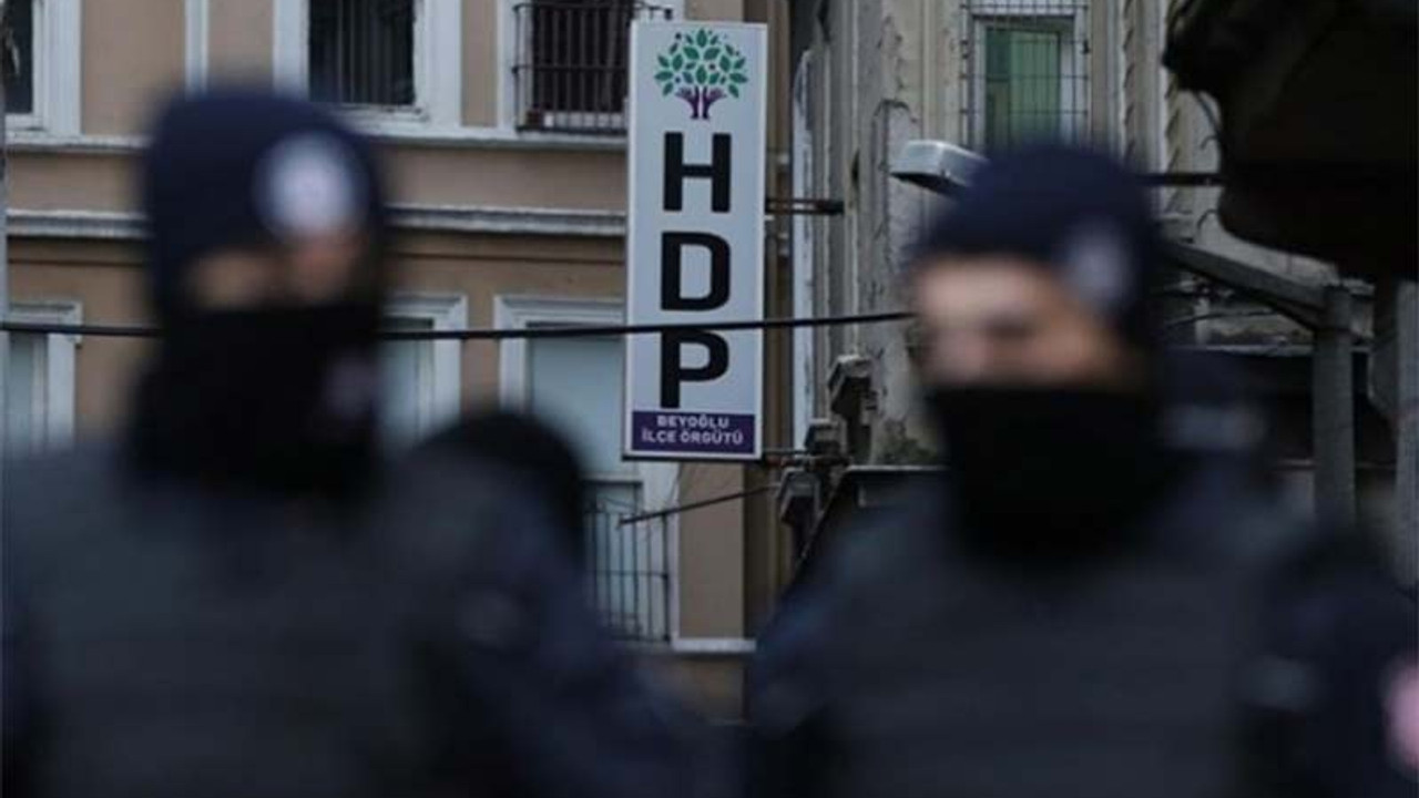 HDP'nin 1 Mayıs toplantısına polis baskını